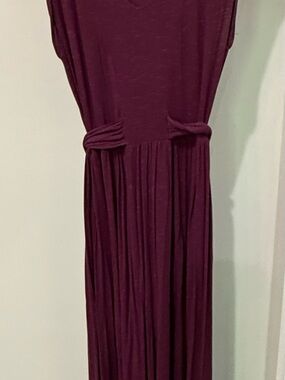 Matilda Jane Sleeveless Maxi Dress in Plum